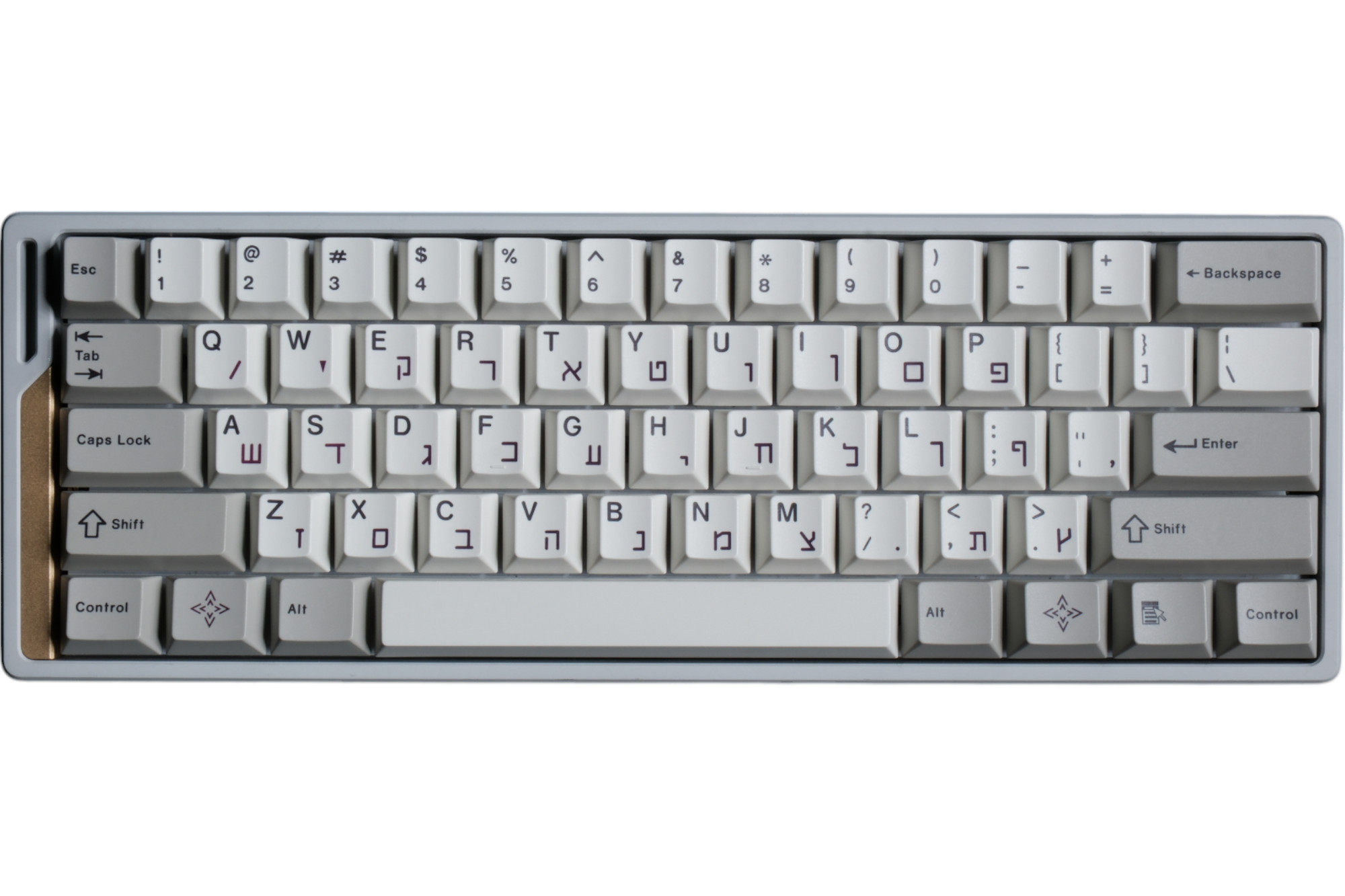 Qwertykeys Pearl Milk Tea Keycap Kit · Milktooth